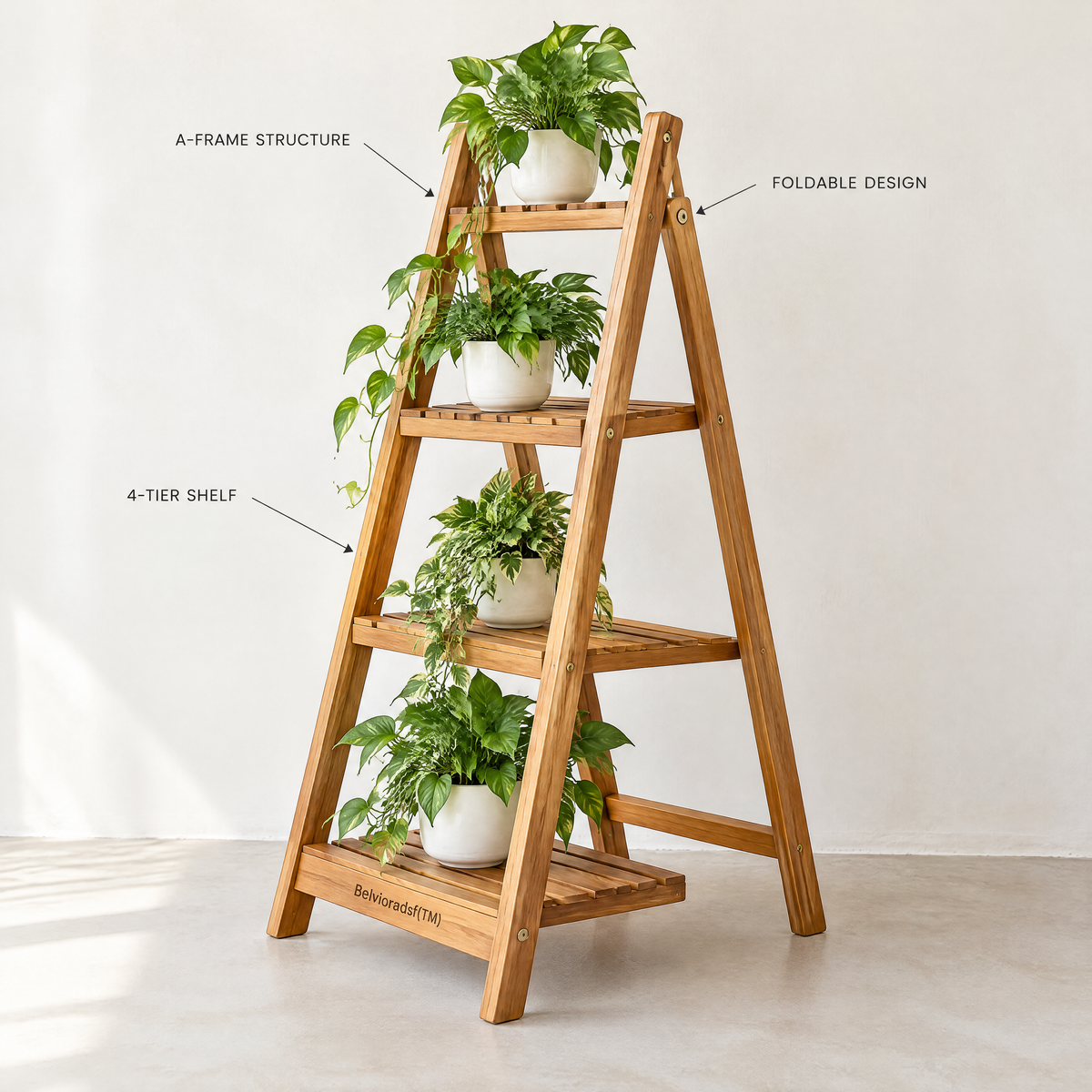 Belvioradsf™ Ladder Plant Shelf — view 4