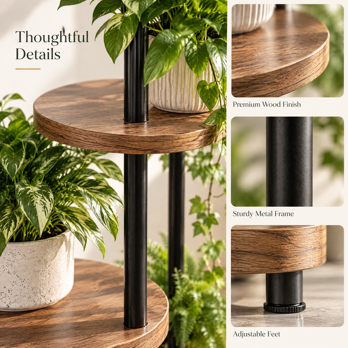 Belvioradsf™ Multi Pot Plant Organizer Stand — view 5