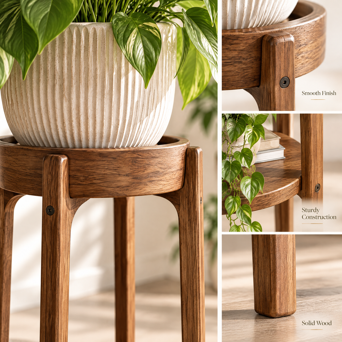 Belvioradsf™ Tall Pedestal Plant Stand — view 5