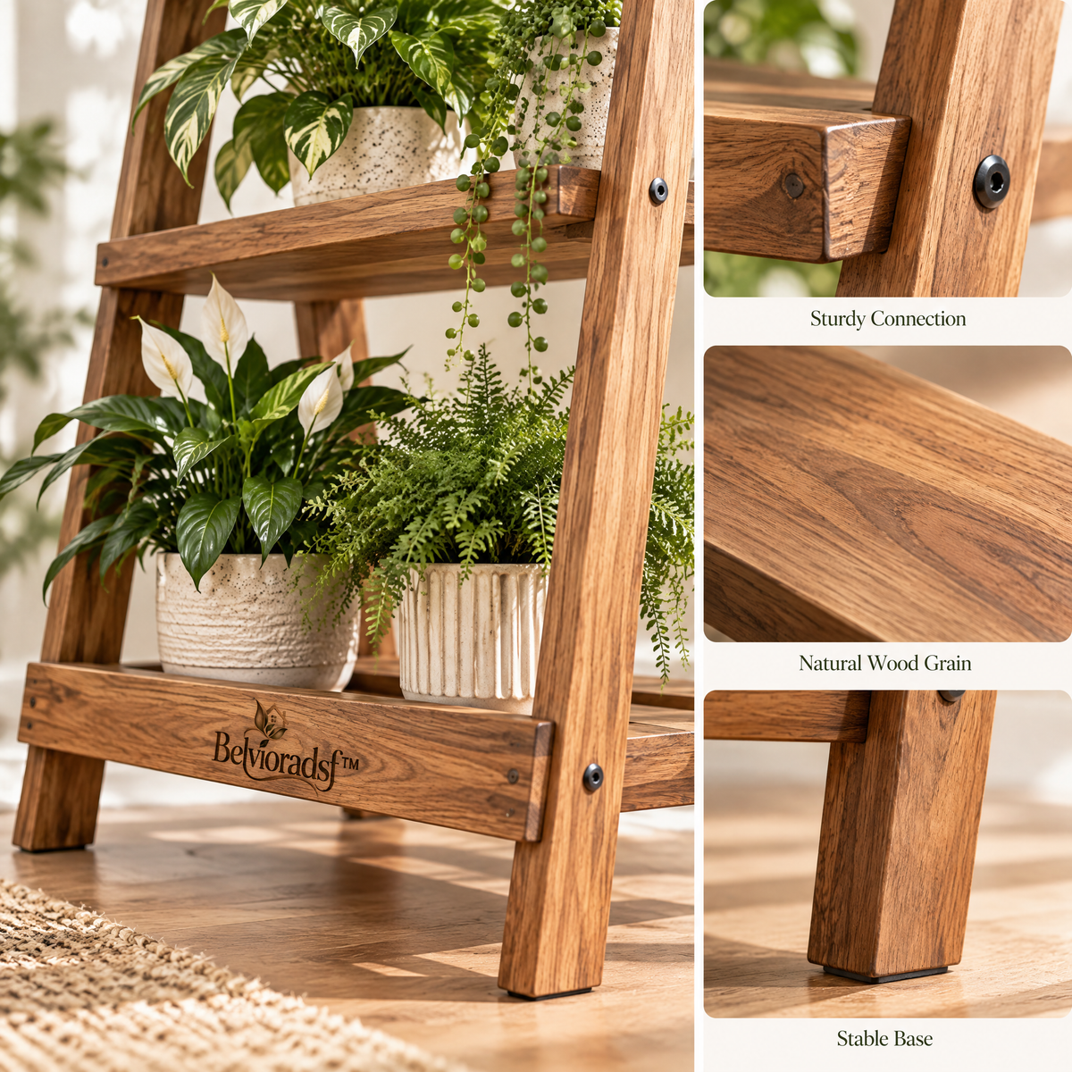 Belvioradsf™ Ladder Plant Shelf — view 5